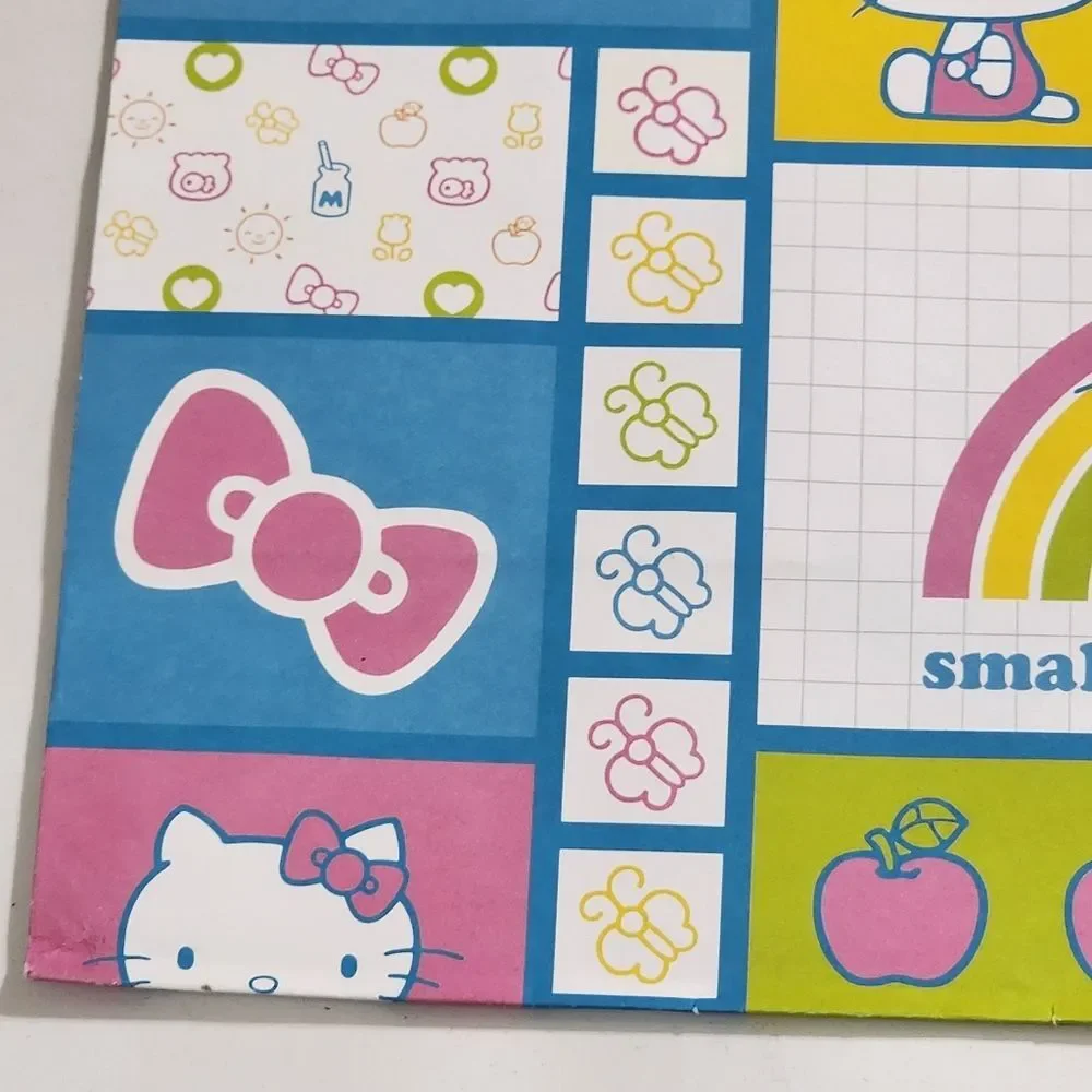 Sanrio Hello Kitty Colorful Pastel Paper Gift Bag RARE
